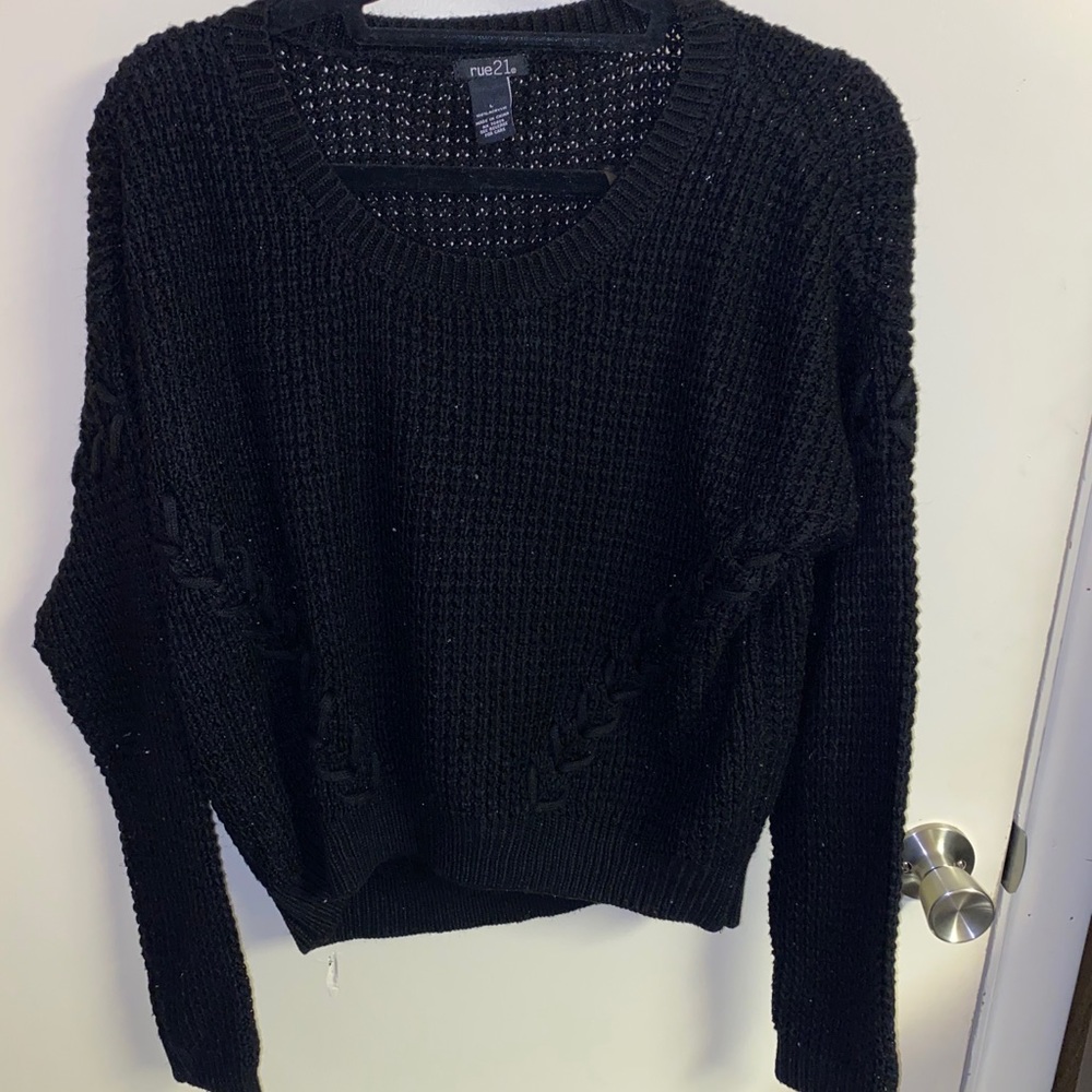 Black sweater